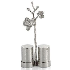 Michael Aram White Orchid Salt & Pepper Set - Silver
